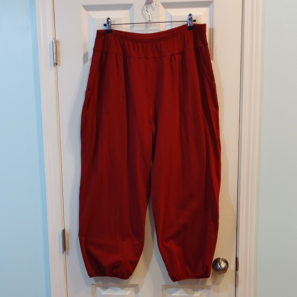 Gudrun Sjoden Red Trousers